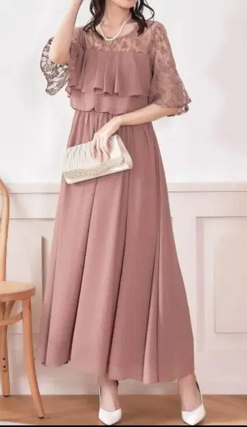 포근한 쉬폰 드레스