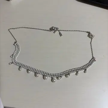 펄과 크리스탈 목걸이 아리아나 그랑데 스와로브스키