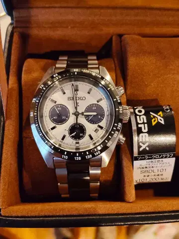 SEIKO 프로스펙스 SBDL101 솔라 크로노그래프