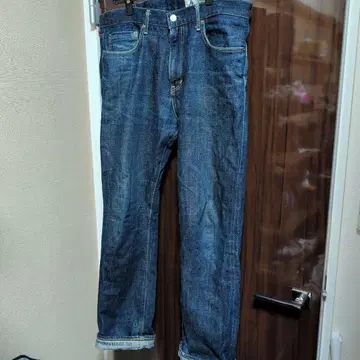 Challenger 다크 블루 스트레이트 데님