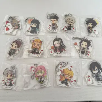 귀멸의 칼날 아크릴 키링 로손 콜라보