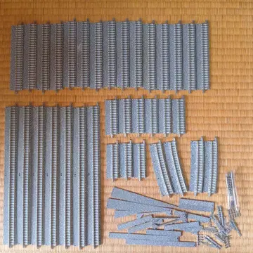 TOMIX 와이드 PC 레일 (편측 발라스트) 모음