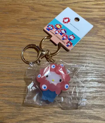 산리오 미야쿠미야쿠 키티 키링 클리어