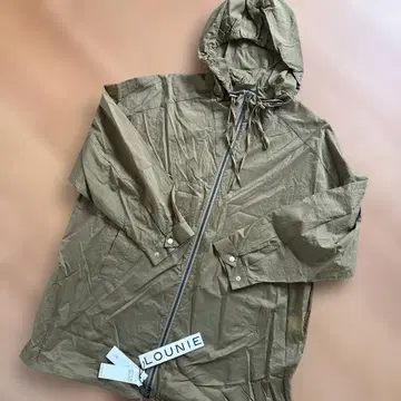 [ 미사용 새상품 ] LOUNIE 루니 발수 가공 후드티