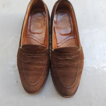 ALDEN 6843 7C 스웨이드 코인 로퍼