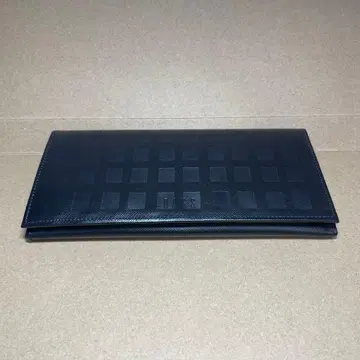 [ 미사용 새상품 ] DAKS 블랙 가죽 장지갑