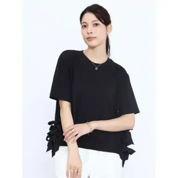 새상품 야마다야 페넬 헴리본 T셔츠