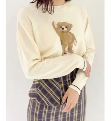 Lily Bear 니트 풀오버 lilybrown