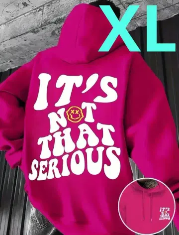 세련된 9 남성용 후드티 후디 핑크 XL 속기모 남녀 공용