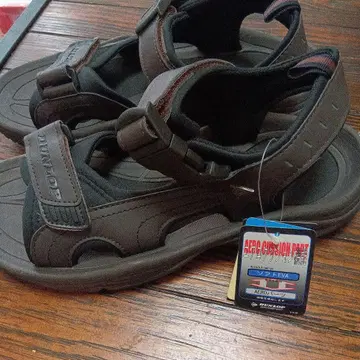 DUNLOP AERO 브라운 샌들