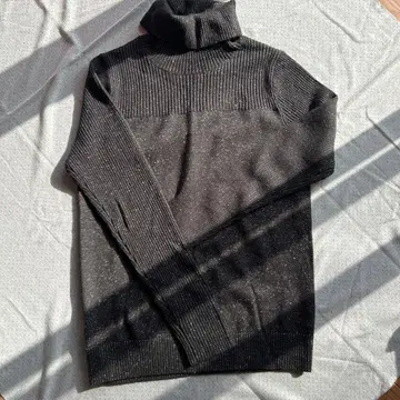 Callaway 라메 믹스 터틀 스웨터