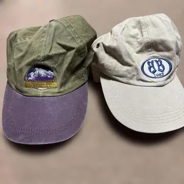 도내 구제샵 구매 캡 2세트