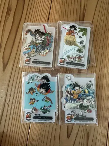 드래곤볼 제일복권 아크렉토 F상 4종 세트