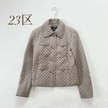 23구 퀼팅 자켓 무지 테일러드 고급스러움 안감 있음