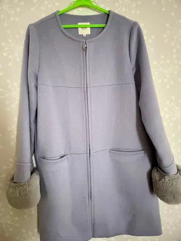 BEAMS HEART 스카이블루 M 롱 코트