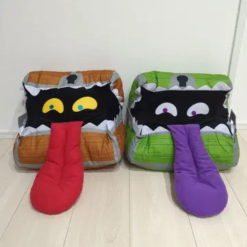 드래곤 퀘스트 커다란 봉제 인형 미믹 식인 상자 세트