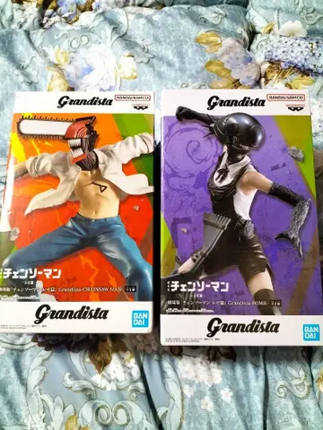 Grandista 체인소 맨 & 레제 피규어 세트