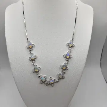 오팔 체인 목걸이