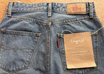 미사용 새상품 ungrid 테이퍼드 데님 팬츠