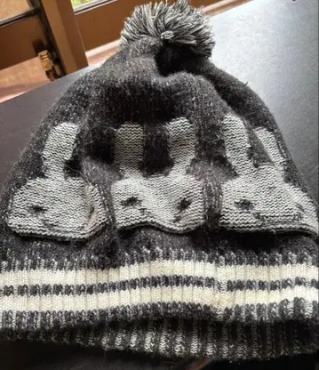 CUNE 토끼 디자인 니트 모자 큔