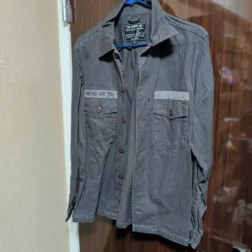 THE HIGHEST END 밀리터리 자켓 L 사이즈 그레이