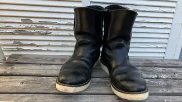 레드윙 페코스 블랙 가죽