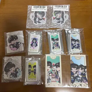 QuizKnock 타로 카드풍 아크릴 참 세트