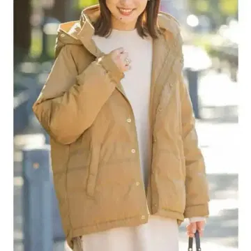 어반 리서치 SONNY LABEL 베이지 다운 자켓