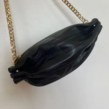 marimekko 마리메꼬 칼라 체인 숄더 블랙 골드