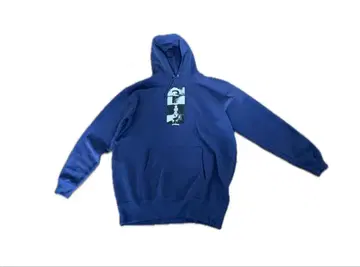 파란색 후드티 그래픽 디자인 #afterbase