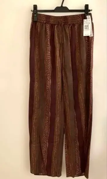 RADIATE 브라운 와이드 팬츠