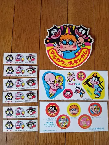 마루카와의 풍선껌 스티커 세트