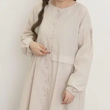 사만사 모스모스 유베시 콜라보 절개 2WAY 원피스