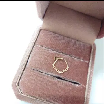 [ 한쪽 귀만 ] agate 귀찌