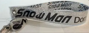 Snow Man Dome Tour 2025-2026 은색 테이프 키링