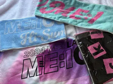 ME:I 라이브 머플러 타월