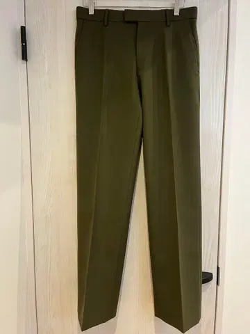 DRIES VAN NOTEN 올리브 슬랙스