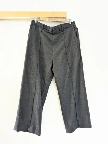 요코 사카모토 울 와이드 팬츠 남성용 L