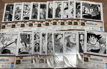 드래곤볼 DRAGON BALL 제일복권 40th G상 클리어 파일