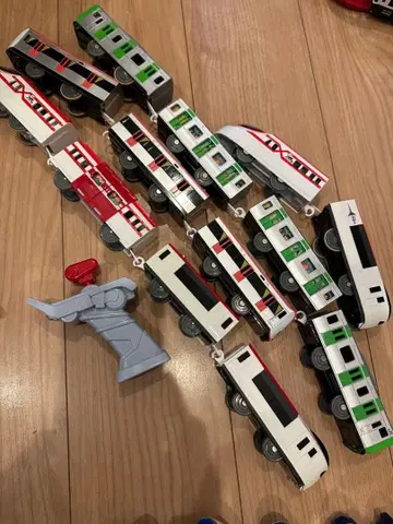 프라레일 16량 세트 그립 마스콘 부속