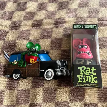 Rat Fink Wacky Wobbler 피규어