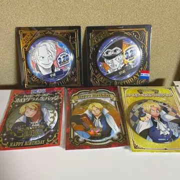 원피스 사보 벌스데이 캔뱃지