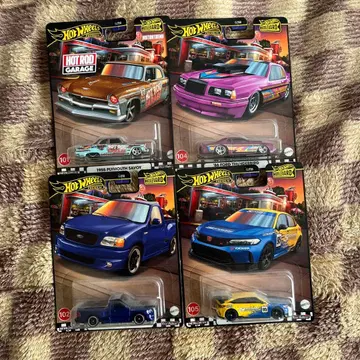 핫휠 프리미엄 미니카 4개 세트