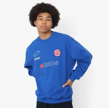 atmos Uniform Crewneck Sweatshirt BLUE