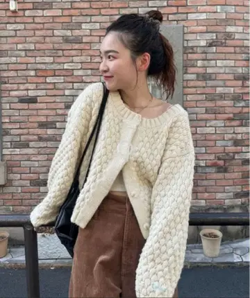 mystic 포포니트 가디건