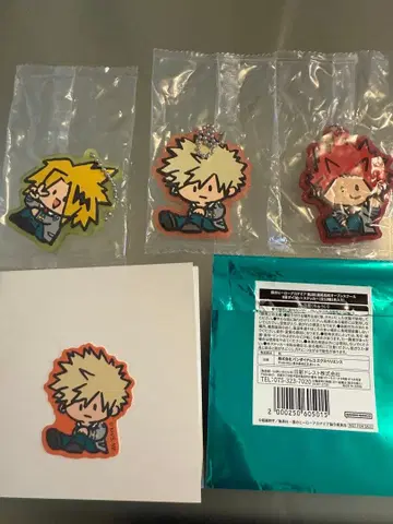 히로아카 캡슐 러버 마스코트 바쿠고 키리시마 카미나리 캇짱 스티커 포함