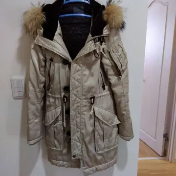 moussy 베이지 모즈 코트