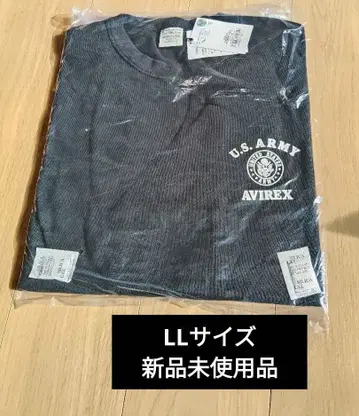 U.S. ARMY AVIREX 블랙 긴팔 셔츠