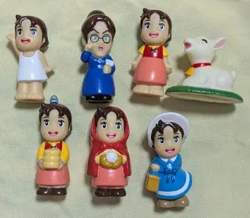 여아 피규어 7체 세트