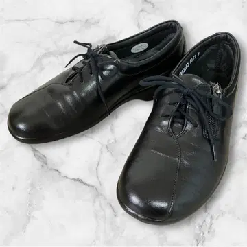 본스텝 오츠카제화 스니커즈 컴포트 슈즈 블랙 사이드 지퍼